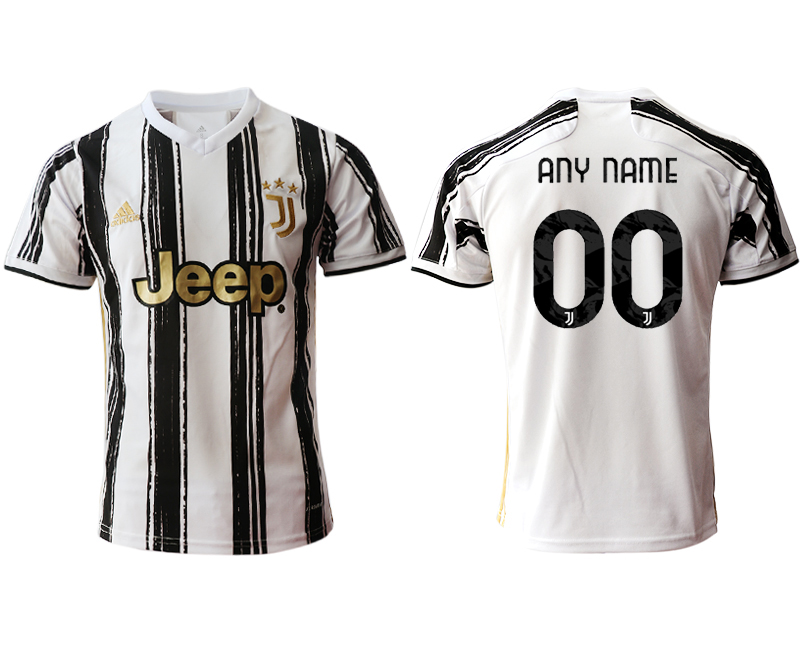 Men 2020-2021 club Juventus home aaa version customized white Soccer Jerseys1